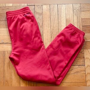 Jordan Logo Dri Fit Red Kids Joggers